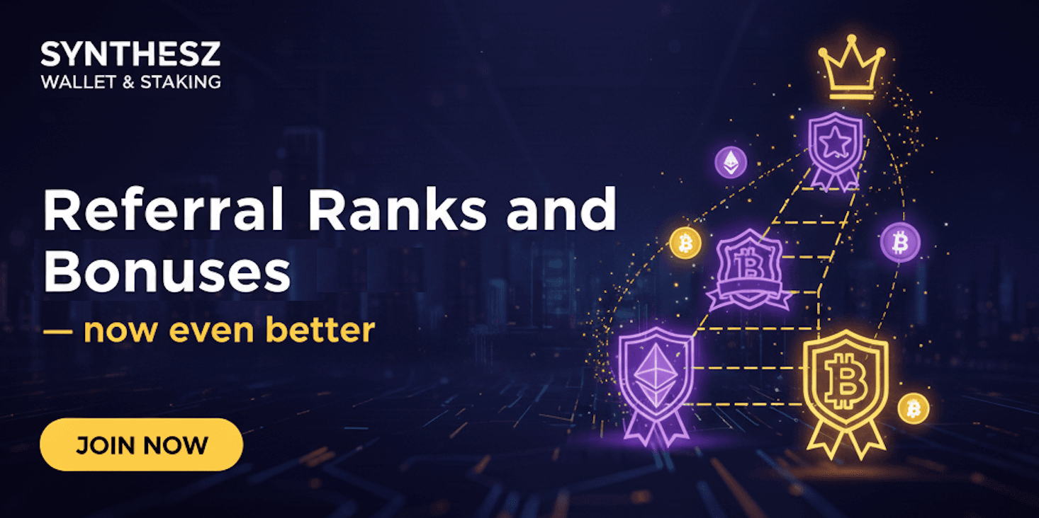 Referral ranks and bonuses
